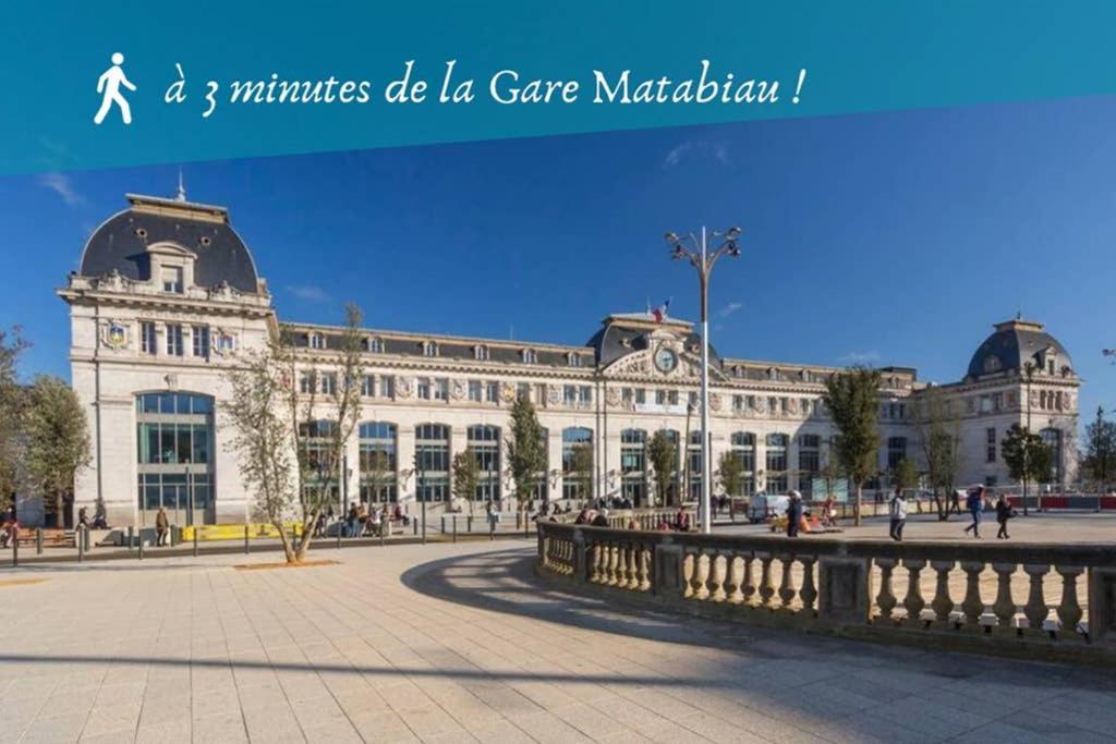 Canal Du Midi, Cosy City Center Apt, Train Station Toulouse Exteriör bild