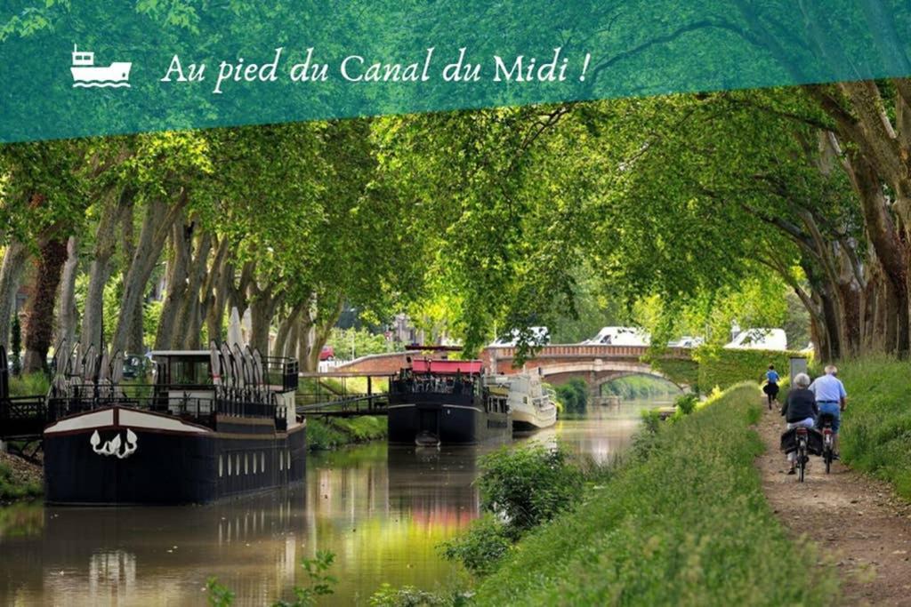 Canal Du Midi, Cosy City Center Apt, Train Station Toulouse Exteriör bild